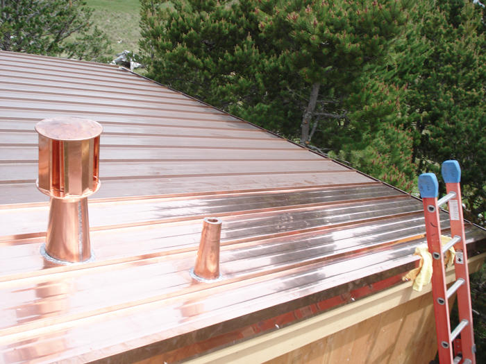Copper Residential Roof
